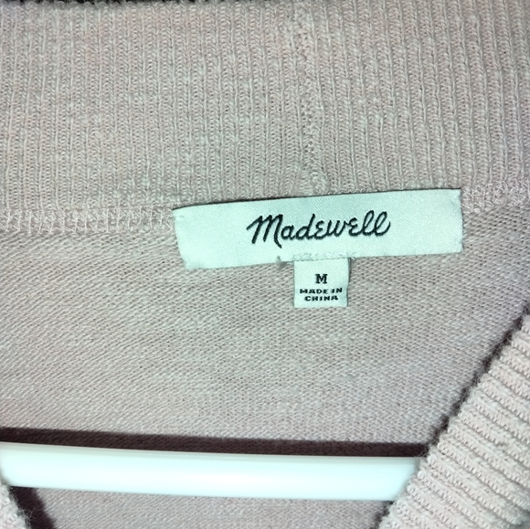 Madewell pink sweater women's sweater medium - Picture 2 of 3